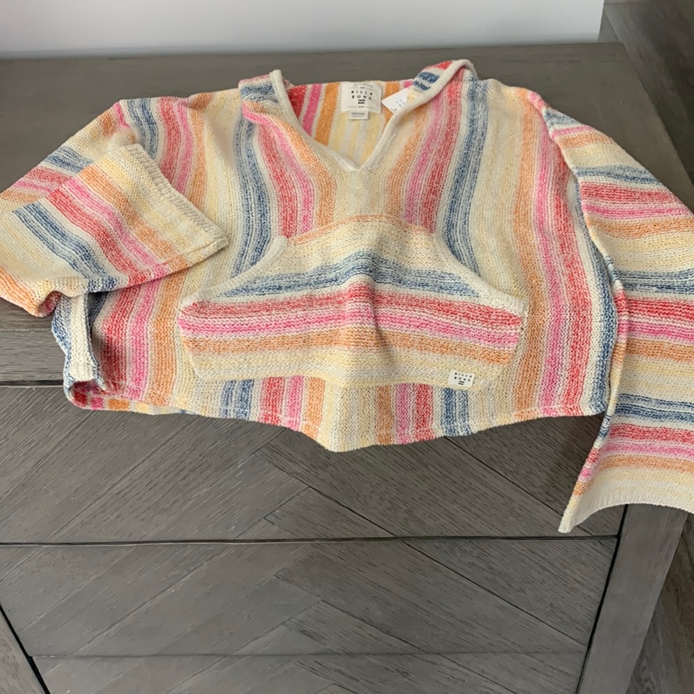 Billabong knit hoodie